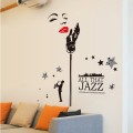 Do U Love Jazz Music - Marilyn Monroe Wall Sticker